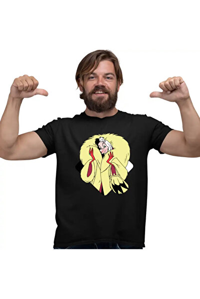 OEM Ανδρικό T-Shirt 101 Dalmatians Cruella Devil