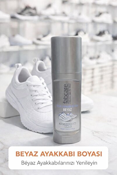 VA Shoes طلاء الأحذية باللون الأبيض