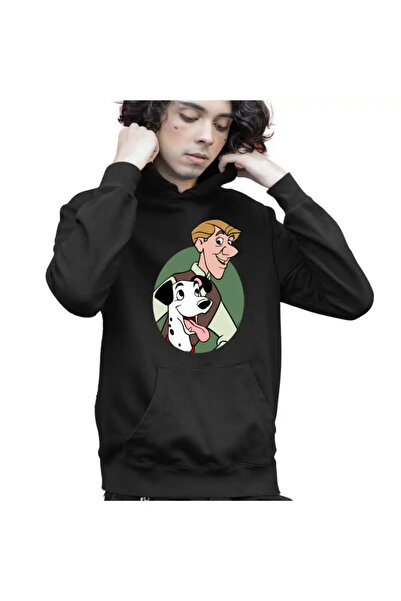 OEM Παιδική Μπλούζα Φούτερ για Αγόρια 101 Dalmatians Roger Pongo Δαλματίας Σκ...