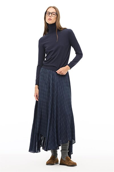 Perspective Lacivert Balıkçı Triko Kazak