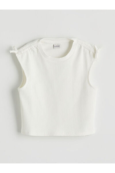 LC Waikiki Quality Parts from Çelebi Store Zero Roba Yaka Girls' Crop Undershirt