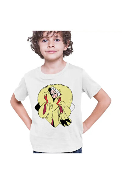 OEM Tricou Copii Baieti 101 Dalmatieni Cruella Devil