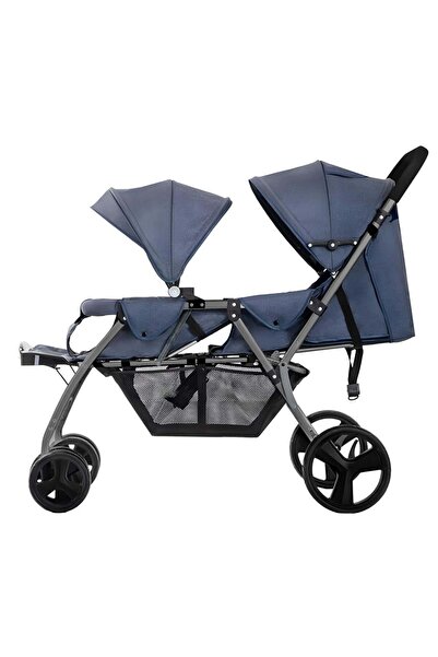 Generic بيبي شاين عربية أطفال توأم - رمادي