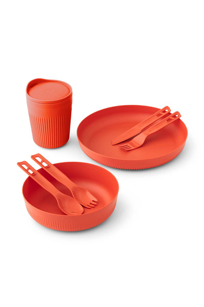 Sea to Summit Passage Table Set 7 Pieces Spicy Orange