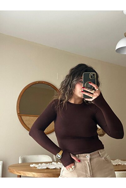 Store Kadın Bisiklet Yaka Parmak Detay Body