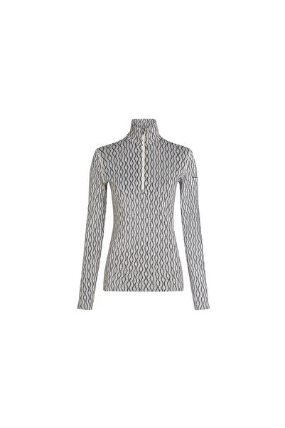 Icebreaker Bluza Dama Merino 260 Vertex Thermal Crewe On-Piste Half Zip Snow/...