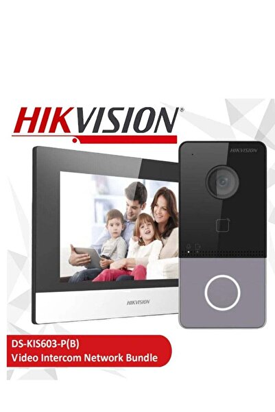 Hikvision IP Video Intercom Kit, Standard PoE, Noise Suppression & Echo Cance...