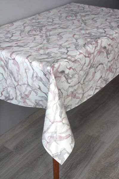 DDHOME Τραπεζομάντηλο από ίνες PVC που σβήνεται 1280-MetalkMermer