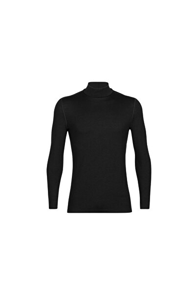 Icebreaker Bluza Barbati Merino 260 Thermal Tech Turtleneck Black