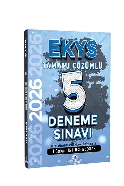 Dizgi Kitap 2026 MEB EKYS Müdür ve Müdür Yardımcılığı Tamamı Çözümlü 5 Deneme...