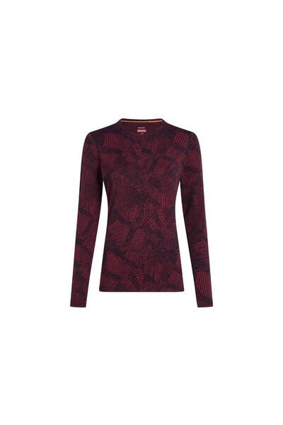 Icebreaker Bluza Dama Merino 260 Vertex Thermal Crewe Frozen Forms Port