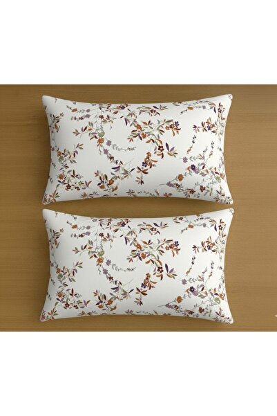 Belsina Home Organic Cotton |   Floral Print |   Zippered |   2 Pillowcases |...