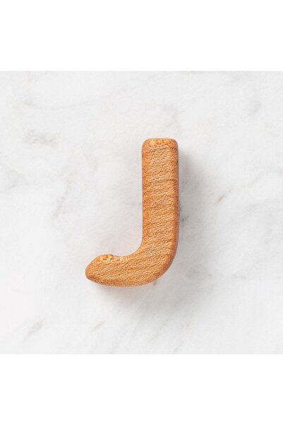 Leyaton Hobi Baby Organic Wooden Letter - J Lwlhm-Ytrs345