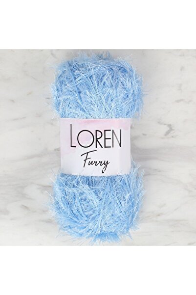 Leyaton خيط حياكة يدوي من لورين فوري بيبي بلو - RF007 - 34046 LWLHM-YTRS345