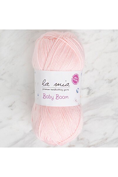 Leyaton خيط الحياكة اليدوي باللون الوردي الفاتح من لا ميا بيبي بوم - 699 - 34...