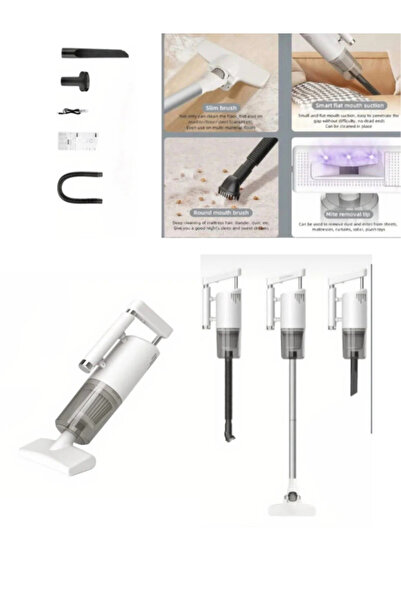 AMRIS 4 in 1 Cordless Portable Vacuum Cleaner, for Wet and Dry Cleaning 120w ...