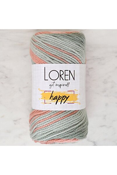 Leyaton Loren Happy Ebruli Hand Knitting Yarn - Rh013 - 34298 Lwlhm-Ytrs345