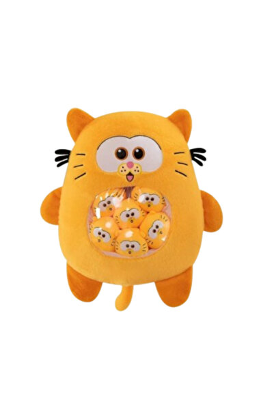 Other لعبة قطة برتقالية قطيفة من شركة سمارت تشايلد سكيل - 40 سم - حيوان محشو ...