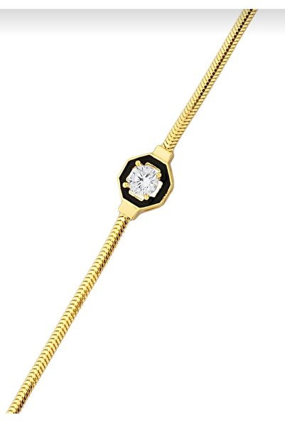 Çelik Balık Sırtı Tektaş Bileklik