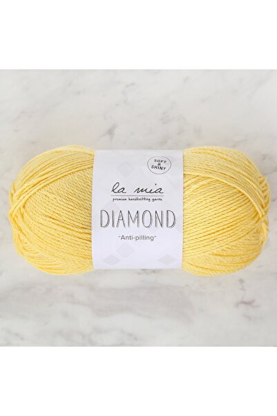 Leyaton خيط الحياكة اليدوي الأصفر من لا ميا دايموند - L160 - 33734 LWLHM-YTRS345