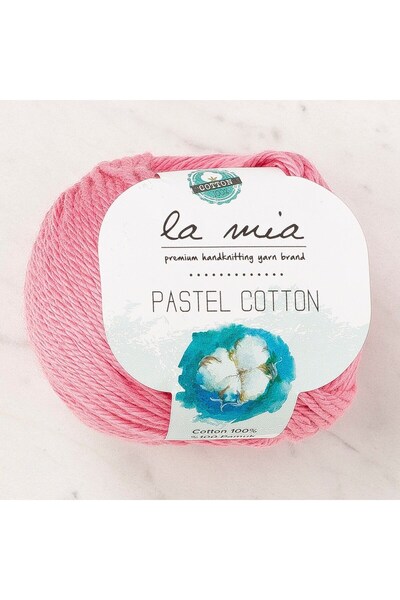 N&M STORE La Mia Pastel Cotton Pink Hand Knitting Lanyard - L184 - 33947
