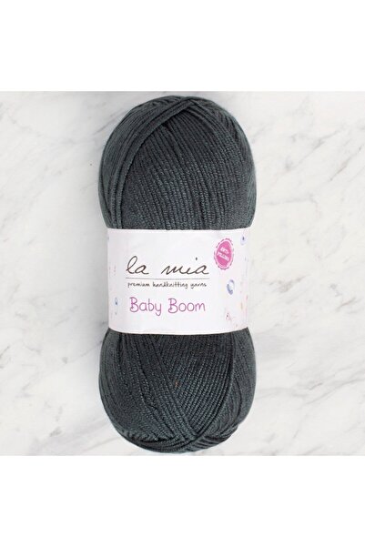 Leyaton خيط الحياكة اليدوي باللون الأخضر الداكن من لا ميا بيبي بوم - 1480 - 3...