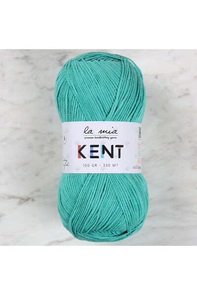 Twin Store حبل محبوك يدويًا باللون الأخضر من La Mia - L044