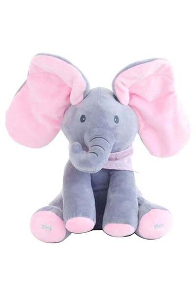 Generic Musical Elephant Plush Toy