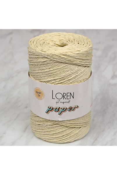 Leyaton حبل ورقي من لورين بيبيروين باللون البيج الفاتح - RH41 LWLHM-YTRS345