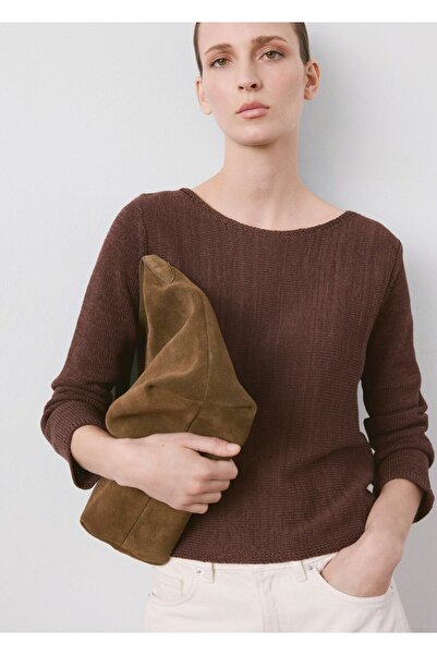 MANGO Woman Lureks ipli örgü kazak