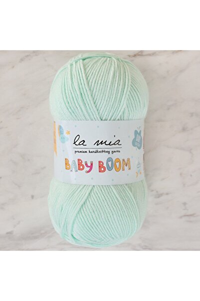Leyaton La Mia Baby Boom Baby Green Hand Knitting Yarn - 1443 - 34131 Lwlhm-Y...