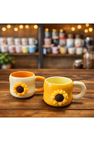 Mihristore كوب مزخرف بالزهور، كوب هدايا، كوب من البورسلين