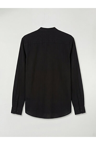 LC Waikiki Ανδρικό πουκάμισο GiyÇık Store den σε μαύρο χρώμα, κανονική εφαρμο...