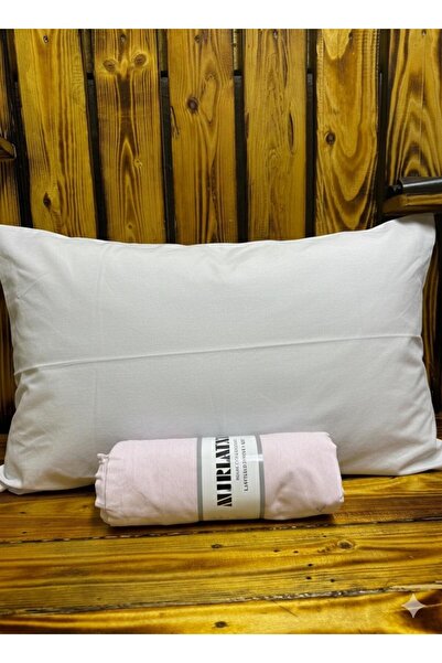 NURLATEX طقم ملاءات مطاطية بلون واحد مقاس كبير - 180 × 200