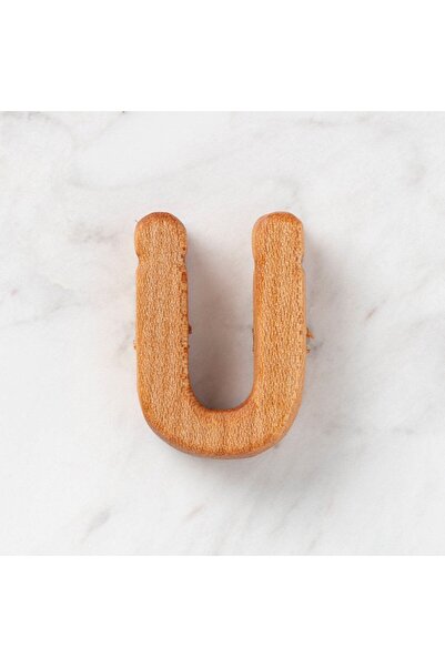 Leyaton Hobi Baby Organic Wooden Letter - Ü Lwlhm-Ytrs345