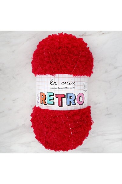 Twin Store La Mia Red Hand Knitting Yarn - Lm0310