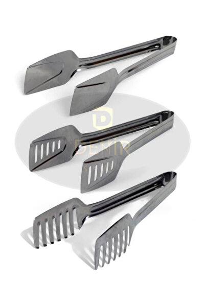 ozbience Luxury 3-Piece Pasta and Salad Tongs Set, Stylish and Practical Use