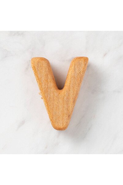 Lunaev Hobby Baby Organic Wooden Letter - V