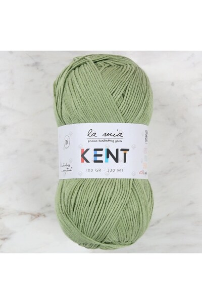 Twin Store حبل محبوك يدويًا باللون الأخضر من La Mia - L025