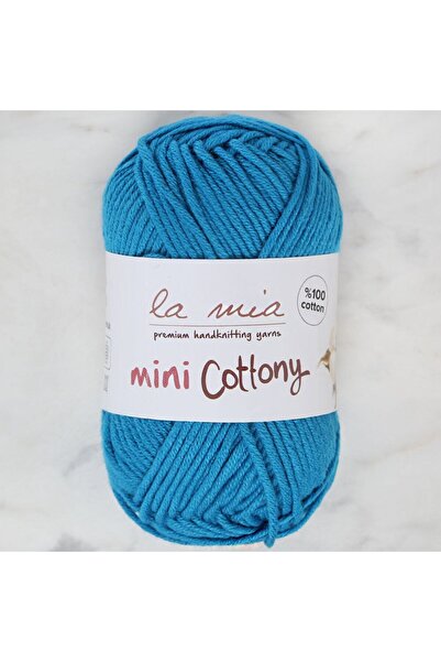 Leyaton خيط حياكة يدوي للأطفال من لا ميا ميني كوتوني 25 جرام باللون الأزرق - ...