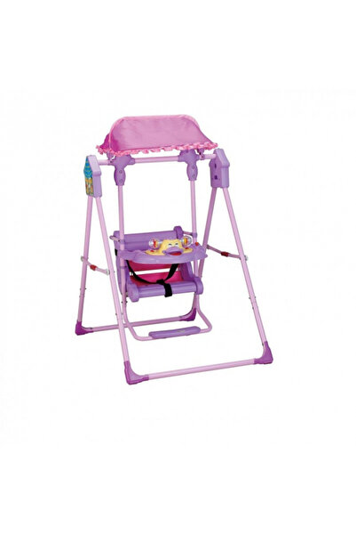 Krista Swing With Music Panel and Pink Duck Duck Cover