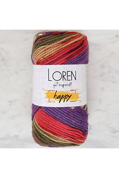 TEKNO Happy Ebruli Hand Knitting Yarn - Rh014 - 34299
