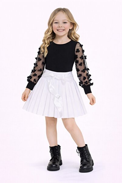 Nacar 23 Nisan 29 Ekim Gösteri Kıyafeti Kız Çocuk Modeli Badi Modeli Etek Alt...