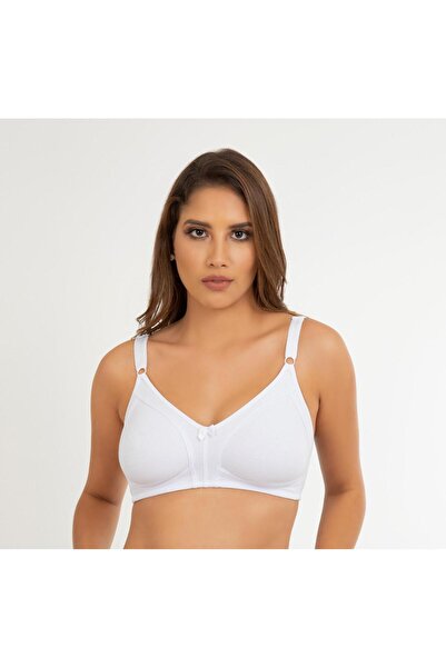 Masal Lingerie Women's Non-Cuped Combed Cotton Supporting Single Bra