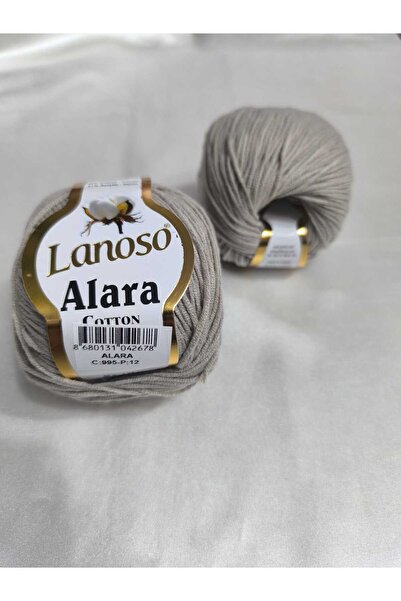 Lanoso Alara Cotton 50 Gr. Amigurumi, Punch, Bebek Örgü İpi Renk Kodu:995