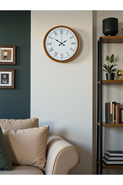Nemere 36 cm Standard Orange Wall Clock Nemerehome