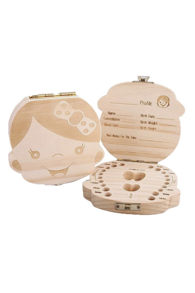 Eventissimi Baby's first teething box and first strand - girl