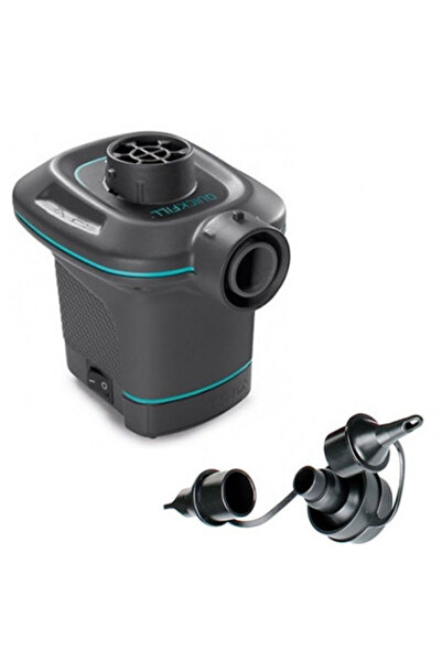 Intex Electric Pump with 3 Adapters, Black, 220V