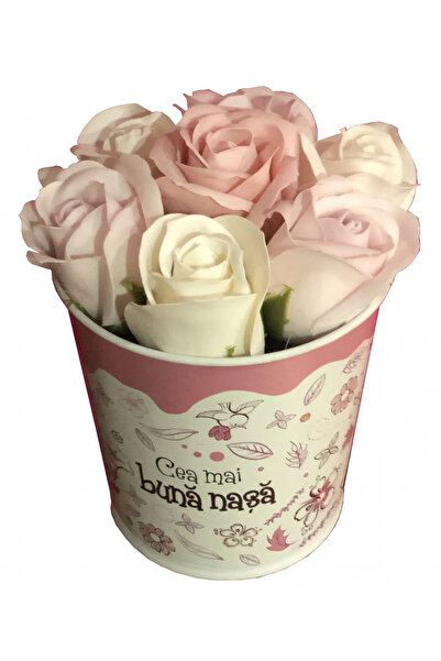 Eventissimi Floral Arrangement "For the best godmother", Pink/Cream -