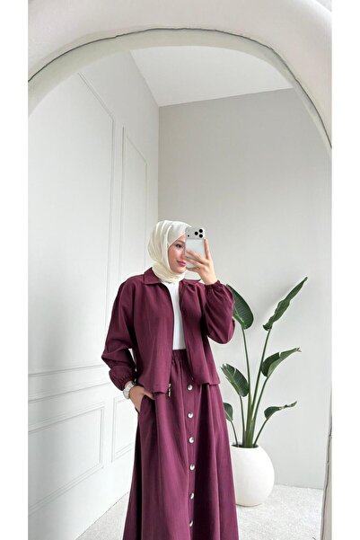 MİREL BUTİK Eftelya Tensel Cupra Set